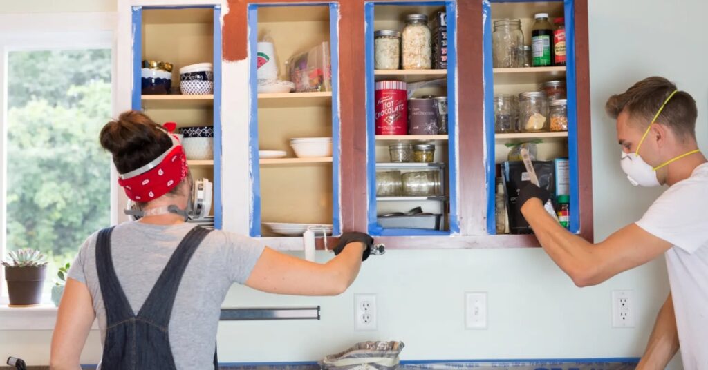 kitchen cabinet painting