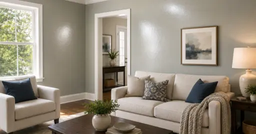 Soft sheen paint